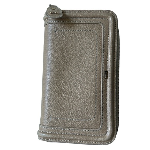 Chloe Paraty Long Zip Wallet, Rock - Picture 3 of 16